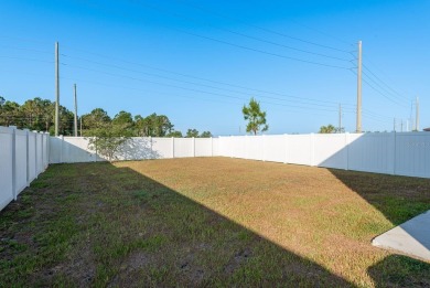Built in 2021, this 3 bedroom, 2.5 bathroom home in the highly on The Links of Lake Bernadette in Florida - for sale on GolfHomes.com, golf home, golf lot