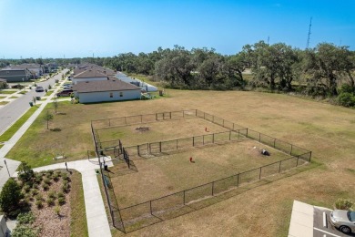 Built in 2021, this 3 bedroom, 2.5 bathroom home in the highly on The Links of Lake Bernadette in Florida - for sale on GolfHomes.com, golf home, golf lot