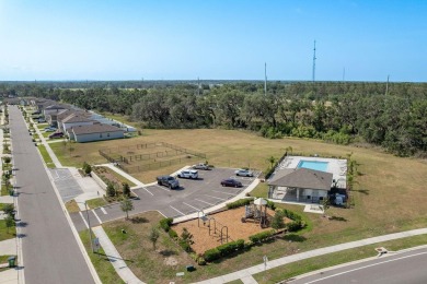 Built in 2021, this 3 bedroom, 2.5 bathroom home in the highly on The Links of Lake Bernadette in Florida - for sale on GolfHomes.com, golf home, golf lot