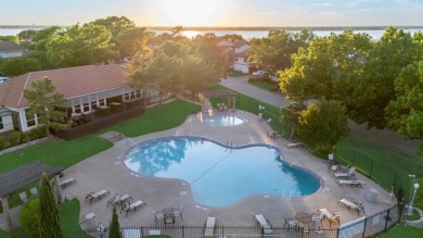 Stunning WATERFRONT townhome in a Mediterranean Style, gated on Lakeside Village Golf Course in Texas - for sale on GolfHomes.com, golf home, golf lot