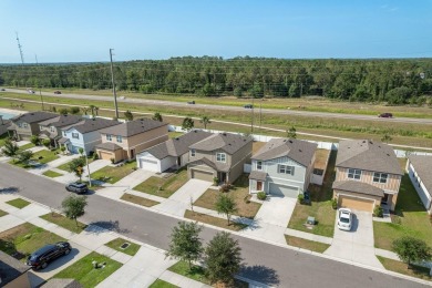 Built in 2021, this 3 bedroom, 2.5 bathroom home in the highly on The Links of Lake Bernadette in Florida - for sale on GolfHomes.com, golf home, golf lot