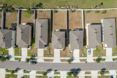 Built in 2021, this 3 bedroom, 2.5 bathroom home in the highly on The Links of Lake Bernadette in Florida - for sale on GolfHomes.com, golf home, golf lot