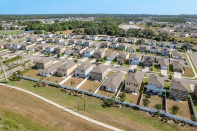 Built in 2021, this 3 bedroom, 2.5 bathroom home in the highly on The Links of Lake Bernadette in Florida - for sale on GolfHomes.com, golf home, golf lot