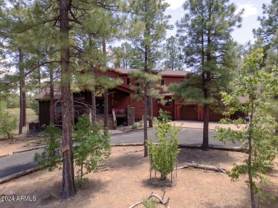 Retreat to the luxury of the cool White Mountains in Show Low's on Torreon Golf Club - Cabin in Arizona - for sale on GolfHomes.com, golf home, golf lot