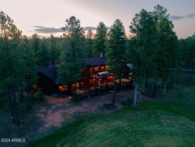 Retreat to the luxury of the cool White Mountains in Show Low's on Torreon Golf Club - Cabin in Arizona - for sale on GolfHomes.com, golf home, golf lot