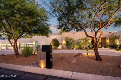 Modern perfection awaits at this award winning on Oro Valley Country Club in Arizona - for sale on GolfHomes.com, golf home, golf lot