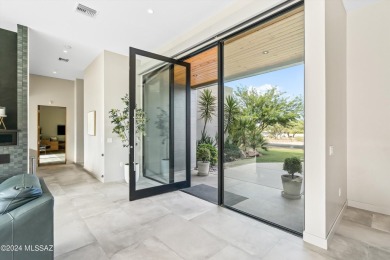 Modern perfection awaits at this award winning on Oro Valley Country Club in Arizona - for sale on GolfHomes.com, golf home, golf lot