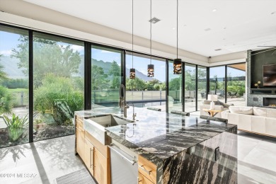 Modern perfection awaits at this award winning on Oro Valley Country Club in Arizona - for sale on GolfHomes.com, golf home, golf lot