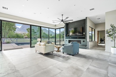 Modern perfection awaits at this award winning on Oro Valley Country Club in Arizona - for sale on GolfHomes.com, golf home, golf lot