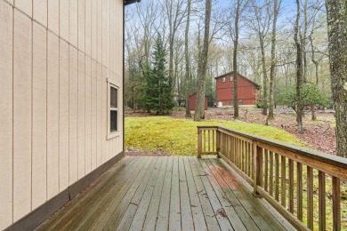 Discover the perfect mountain retreat at this contemporary home on Split Rock Resort and Country Club in Pennsylvania - for sale on GolfHomes.com, golf home, golf lot