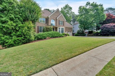 Welcome to this stunning 5 bedroom/4 Bath executive residence on Towne Lake Hills Golf Club in Georgia - for sale on GolfHomes.com, golf home, golf lot