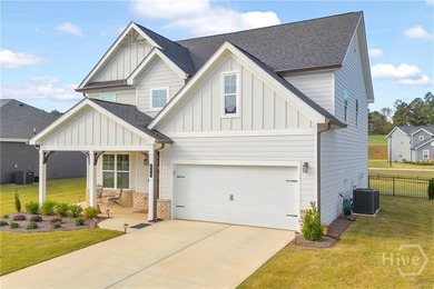Welcome home to this beautifully upgraded 5BR/3.5BA Bedford plan on Chimney Oaks Golf Club in Georgia - for sale on GolfHomes.com, golf home, golf lot