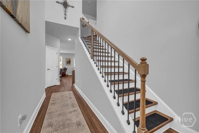Welcome home to this beautifully upgraded 5BR/3.5BA Bedford plan on Chimney Oaks Golf Club in Georgia - for sale on GolfHomes.com, golf home, golf lot