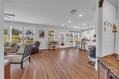 Welcome home to this beautifully upgraded 5BR/3.5BA Bedford plan on Chimney Oaks Golf Club in Georgia - for sale on GolfHomes.com, golf home, golf lot
