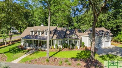 This stunning Lowcountry architectural home has the curb appeal on The Landings Club - Oakridge in Georgia - for sale on GolfHomes.com, golf home, golf lot