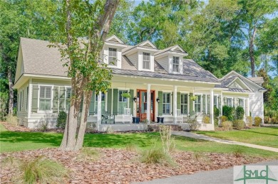 This stunning Lowcountry architectural home has the curb appeal on The Landings Club - Oakridge in Georgia - for sale on GolfHomes.com, golf home, golf lot