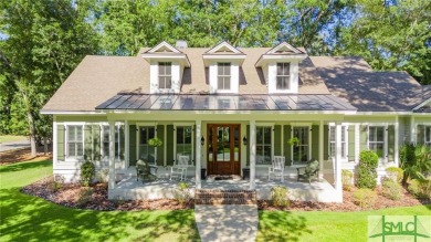 This stunning Lowcountry architectural home has the curb appeal on The Landings Club - Oakridge in Georgia - for sale on GolfHomes.com, golf home, golf lot