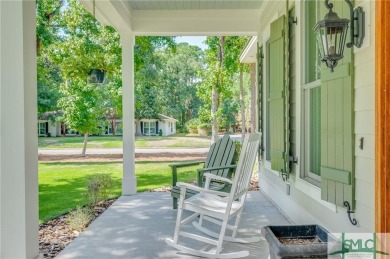 This stunning Lowcountry architectural home has the curb appeal on The Landings Club - Oakridge in Georgia - for sale on GolfHomes.com, golf home, golf lot