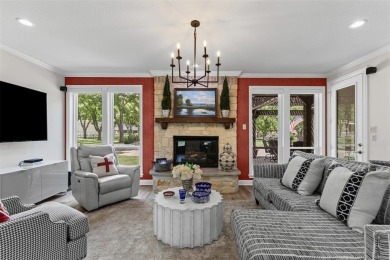 Impressive 3,066 SF custom home with heavily treed lot poised on on Nutcracker Golf Club in Texas - for sale on GolfHomes.com, golf home, golf lot