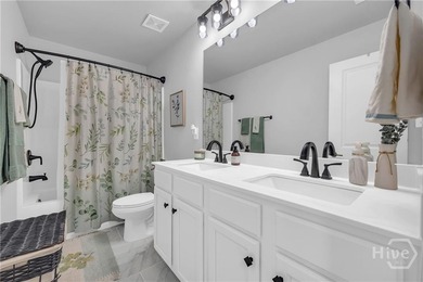 Welcome home to this beautifully upgraded 5BR/3.5BA Bedford plan on Chimney Oaks Golf Club in Georgia - for sale on GolfHomes.com, golf home, golf lot