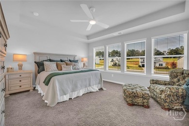 Welcome home to this beautifully upgraded 5BR/3.5BA Bedford plan on Chimney Oaks Golf Club in Georgia - for sale on GolfHomes.com, golf home, golf lot