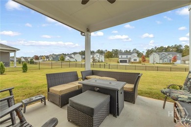 Welcome home to this beautifully upgraded 5BR/3.5BA Bedford plan on Chimney Oaks Golf Club in Georgia - for sale on GolfHomes.com, golf home, golf lot