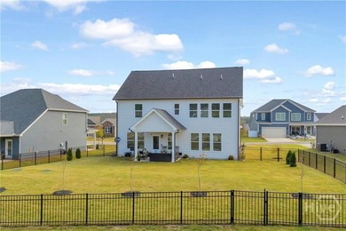 Welcome home to this beautifully upgraded 5BR/3.5BA Bedford plan on Chimney Oaks Golf Club in Georgia - for sale on GolfHomes.com, golf home, golf lot