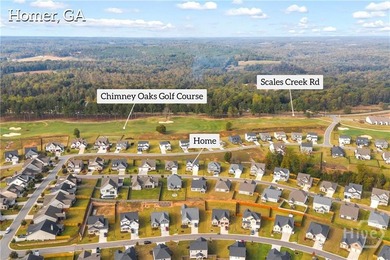 Welcome home to this beautifully upgraded 5BR/3.5BA Bedford plan on Chimney Oaks Golf Club in Georgia - for sale on GolfHomes.com, golf home, golf lot