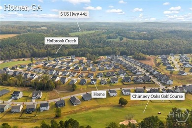 Welcome home to this beautifully upgraded 5BR/3.5BA Bedford plan on Chimney Oaks Golf Club in Georgia - for sale on GolfHomes.com, golf home, golf lot
