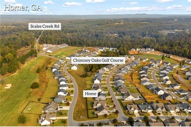 Welcome home to this beautifully upgraded 5BR/3.5BA Bedford plan on Chimney Oaks Golf Club in Georgia - for sale on GolfHomes.com, golf home, golf lot