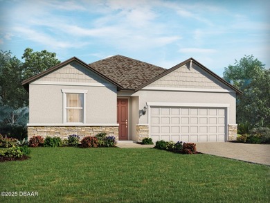 Brand new, energy-efficient home available Nov 2025! The Corsica on LPGA International Golf Course in Florida - for sale on GolfHomes.com, golf home, golf lot