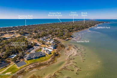 Discover the ultimate coastal lifestyle in this beautifully on The Country Club of the Crystal Coast in North Carolina - for sale on GolfHomes.com, golf home, golf lot