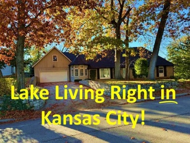 HERE IT IS! A home that checks ALL THE BOXES for your renovation on Lake Quivira Country Club in Kansas - for sale on GolfHomes.com, golf home, golf lot