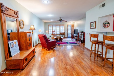 Beautifully maintained 2-bedroom, 2-bath home, offering comfort on Union Hills Country Club in Arizona - for sale on GolfHomes.com, golf home, golf lot