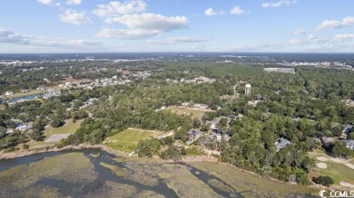 Tantalizing Tidewater Marsh front lot on Williams Creek.  This on Tidewater Golf Club and Plantation in South Carolina - for sale on GolfHomes.com, golf home, golf lot