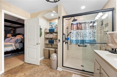 Welcome home to this well-appointed 3-bedroom, 2.5-bath ranch on Bear Creek Golf Club Inc in Georgia - for sale on GolfHomes.com, golf home, golf lot