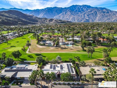 Sweeping panoramic mountain views in South Palm Springs. 2727 on Tahquitz Creek Golf Resort in California - for sale on GolfHomes.com, golf home, golf lot