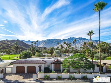 Sweeping panoramic mountain views in South Palm Springs. 2727 on Tahquitz Creek Golf Resort in California - for sale on GolfHomes.com, golf home, golf lot