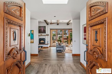 Sweeping panoramic mountain views in South Palm Springs. 2727 on Tahquitz Creek Golf Resort in California - for sale on GolfHomes.com, golf home, golf lot