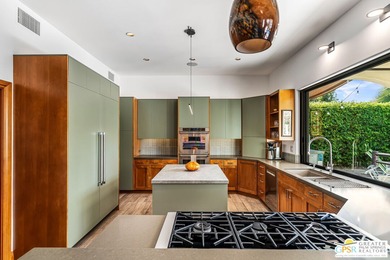 Sweeping panoramic mountain views in South Palm Springs. 2727 on Tahquitz Creek Golf Resort in California - for sale on GolfHomes.com, golf home, golf lot