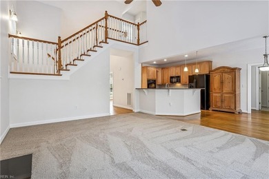 Nestled on a 1.2-acre cul-de-sac lot in Stonehouse, this 2817 sq on The Tradition Golf Club At Stonehouse in Virginia - for sale on GolfHomes.com, golf home, golf lot