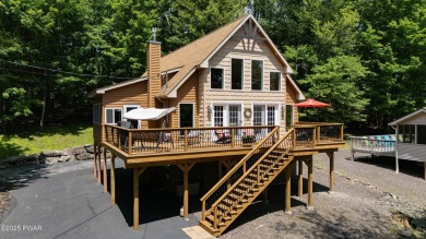 Meticulously maintained and beautifully updated chalet home in on The Hideout Golf in Pennsylvania - for sale on GolfHomes.com, golf home, golf lot