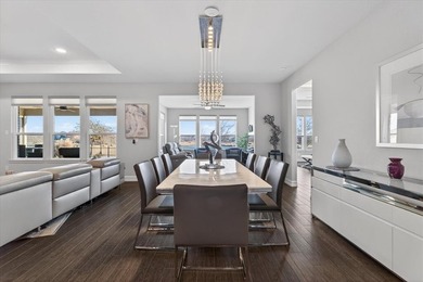 Experience refined living with breathtaking water and sunset on Frisco Lakes Golf Course in Texas - for sale on GolfHomes.com, golf home, golf lot