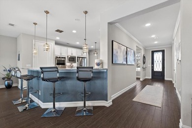 Experience refined living with breathtaking water and sunset on Frisco Lakes Golf Course in Texas - for sale on GolfHomes.com, golf home, golf lot