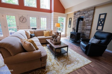 Meticulously maintained and beautifully updated chalet home in on The Hideout Golf in Pennsylvania - for sale on GolfHomes.com, golf home, golf lot