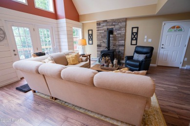 Meticulously maintained and beautifully updated chalet home in on The Hideout Golf in Pennsylvania - for sale on GolfHomes.com, golf home, golf lot
