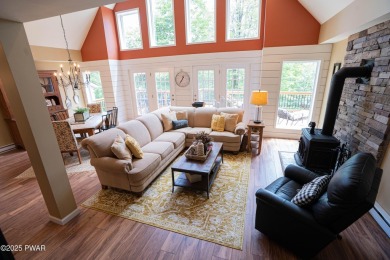Meticulously maintained and beautifully updated chalet home in on The Hideout Golf in Pennsylvania - for sale on GolfHomes.com, golf home, golf lot