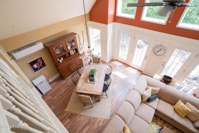 Meticulously maintained and beautifully updated chalet home in on The Hideout Golf in Pennsylvania - for sale on GolfHomes.com, golf home, golf lot