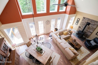 Meticulously maintained and beautifully updated chalet home in on The Hideout Golf in Pennsylvania - for sale on GolfHomes.com, golf home, golf lot