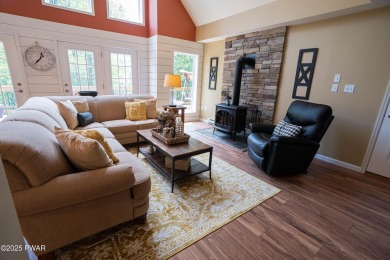 Meticulously maintained and beautifully updated chalet home in on The Hideout Golf in Pennsylvania - for sale on GolfHomes.com, golf home, golf lot